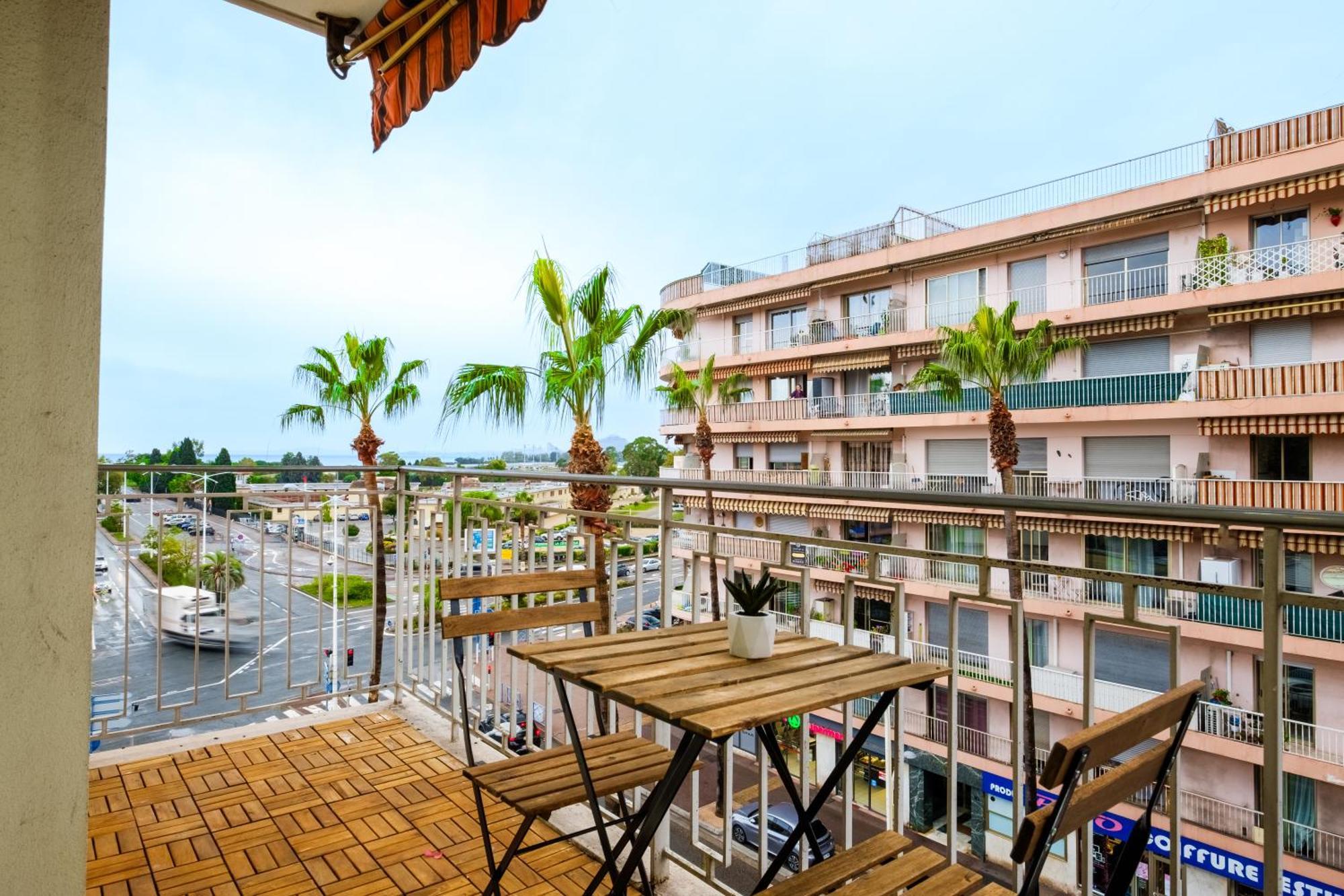 滨海卡涅Le Millesime ~ Vue ~ Balcon ~ Parking公寓 外观 照片